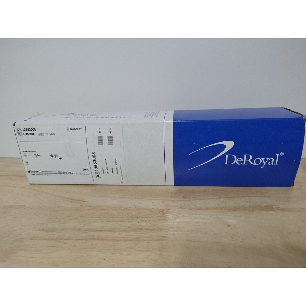 De Royal Abdominal Binder 12" Large 63"-74" Latex-Free New Opened Box